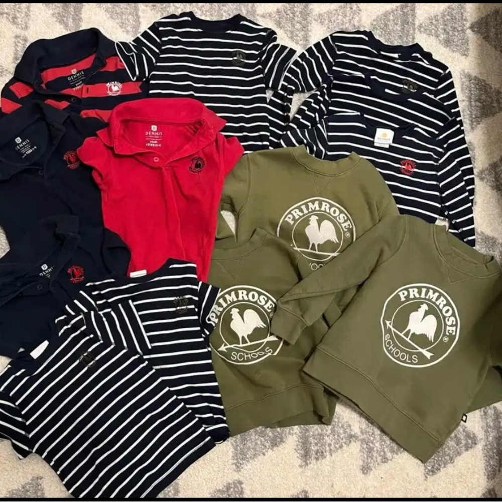 Primrose Uniform Shirt Lot
